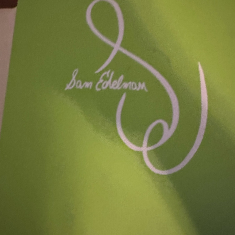 Sam Edelman Bright Green Shoe Box